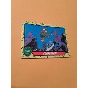 1989 Topps TMNT Trading Card 39 Teenage Mutant Ninja Turtles